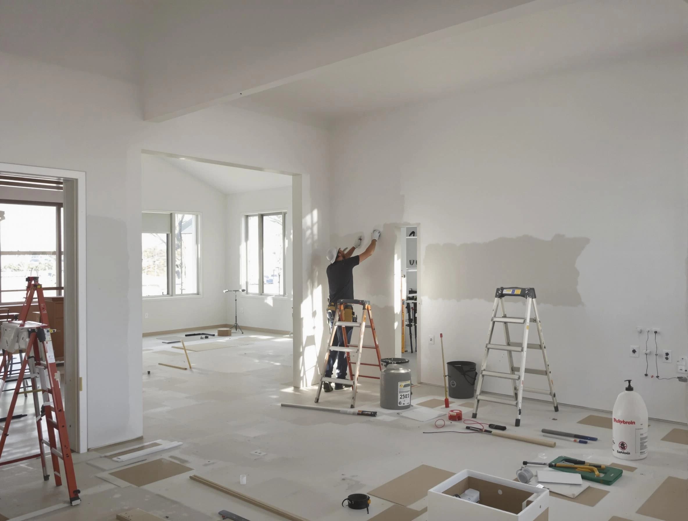 Detailed drywall installation with Hudson House Painters in Hudson