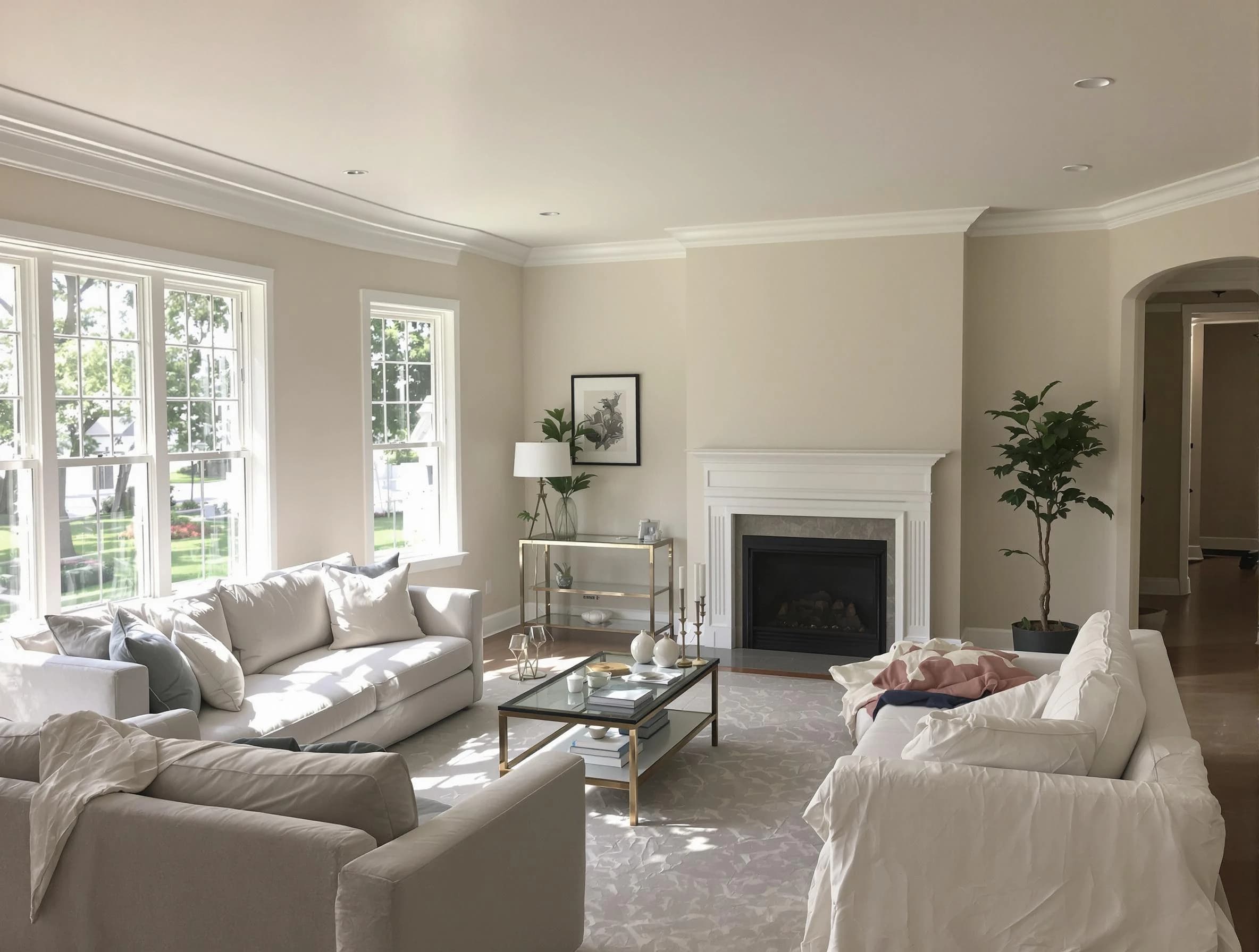 Interior painting by Hudson House Painters experts in Hudson, OH