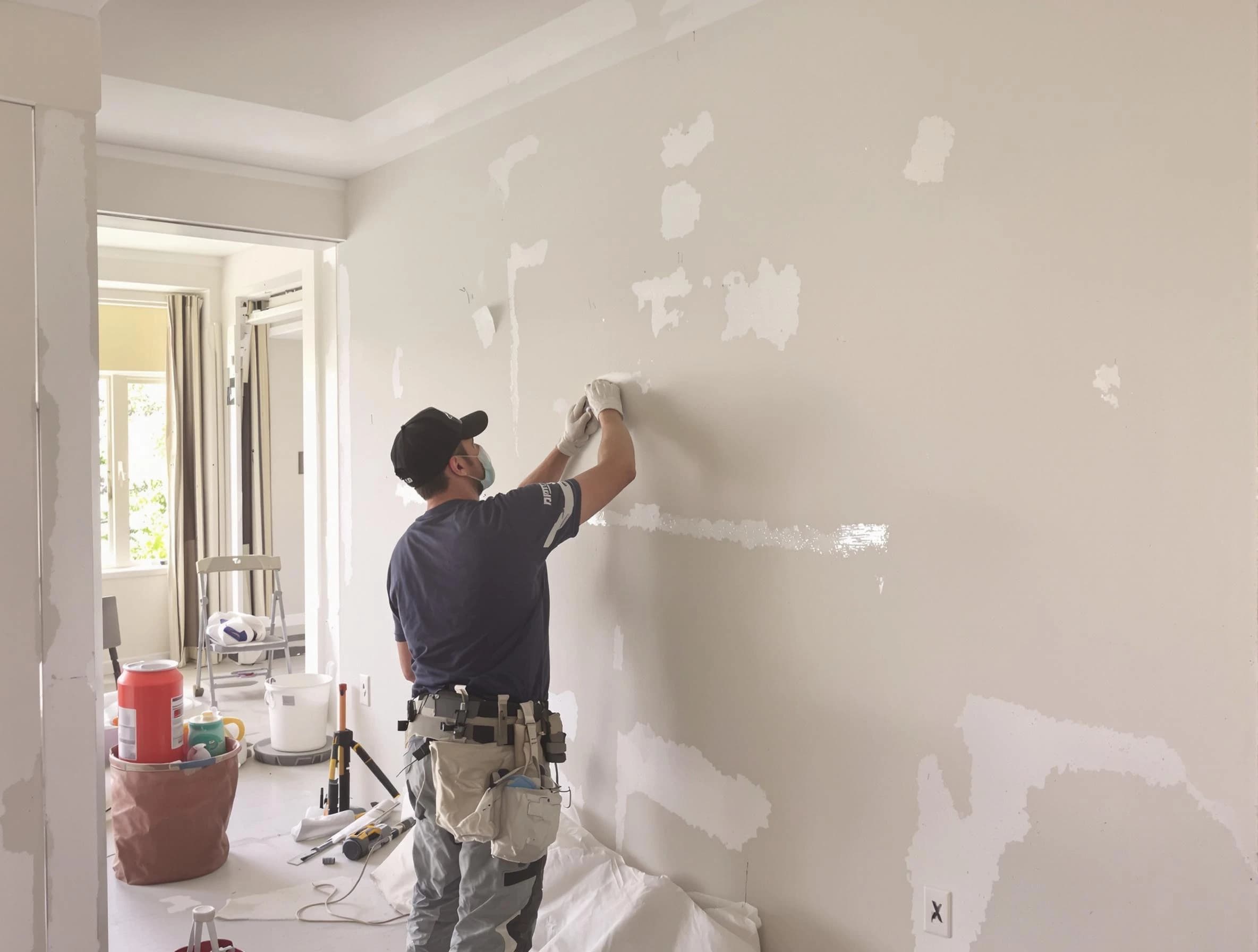 Taping and mudding service by Hudson House Painters in Hudson